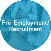 icon for pre-employment recruitment section