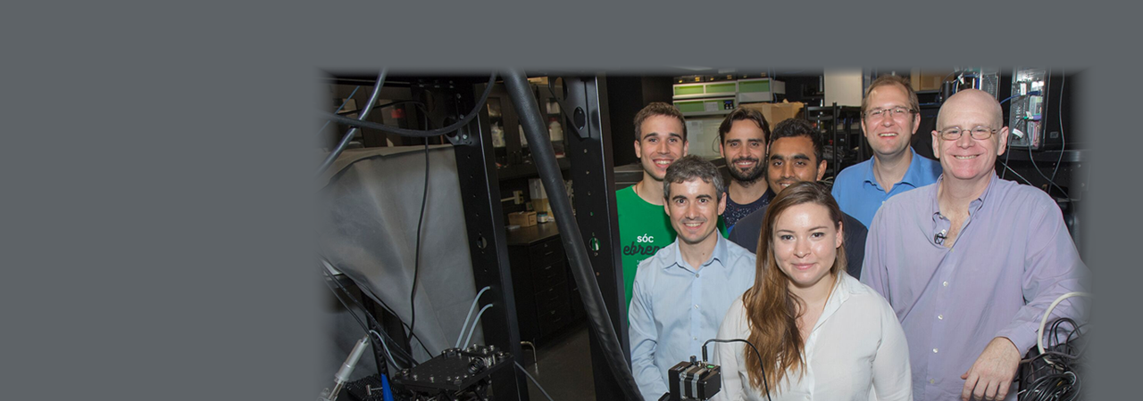 Dr. Stephen L. Macknik, far right, with his research team