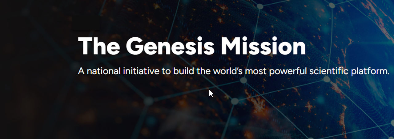 logo for the Genesis Mission