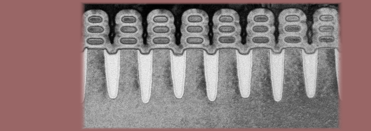 scan of IBM Research Alliances 5nm transister