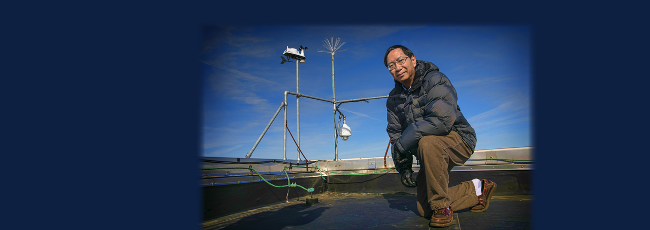 Dr. Edmund Chang, professor of atomospheric sciences at Stony Brook University