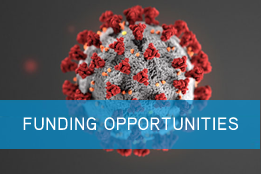 image link to COVID-19 funding opportunities page