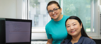 Farmingdale State College faculty Dr. Nur Dean and Dr. Xiaojin Ye