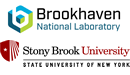 Brookhaven National Laboratory logo on top of the Stony Brook University logo