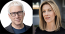 Side-by-side headshots of Marketplace correspondent David Brancaccio wearing glasses against a light background and Professor Stephanie Kelton photographed outdoors against a blurred urban backdrop