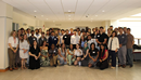 Group photo of the undergraduate students that participated in REU Summer Symposium