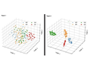 Figure 1 shows how fluorescent labels help identify cell structures while collecting biochemical data, creating the examples needed to train the AI model. Figure 3 shows how AI distinguishes cell structures using their natural biochemical signatures alone