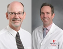 Professional photo of from left professor Andrew Gulik from University of Buffalo and associate professor Michael Airola from Stony Brook University