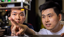 Grad student working in the Bonner Hall lab with Dr. Wenyao Xu