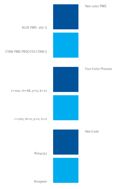 Logo color specifications